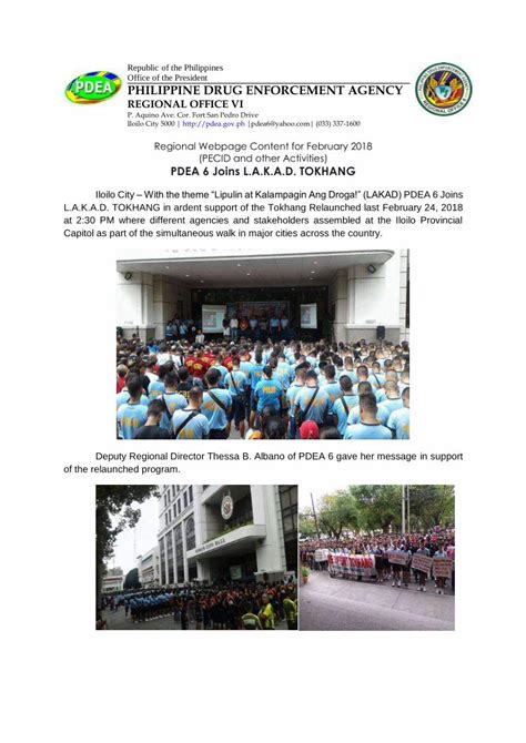 pdea gov ph|PDEA Regional Office VI .